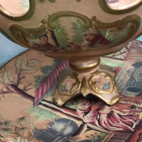 Vintage Oriental set,  plate / jar/ bowl - Picture 15 of 16